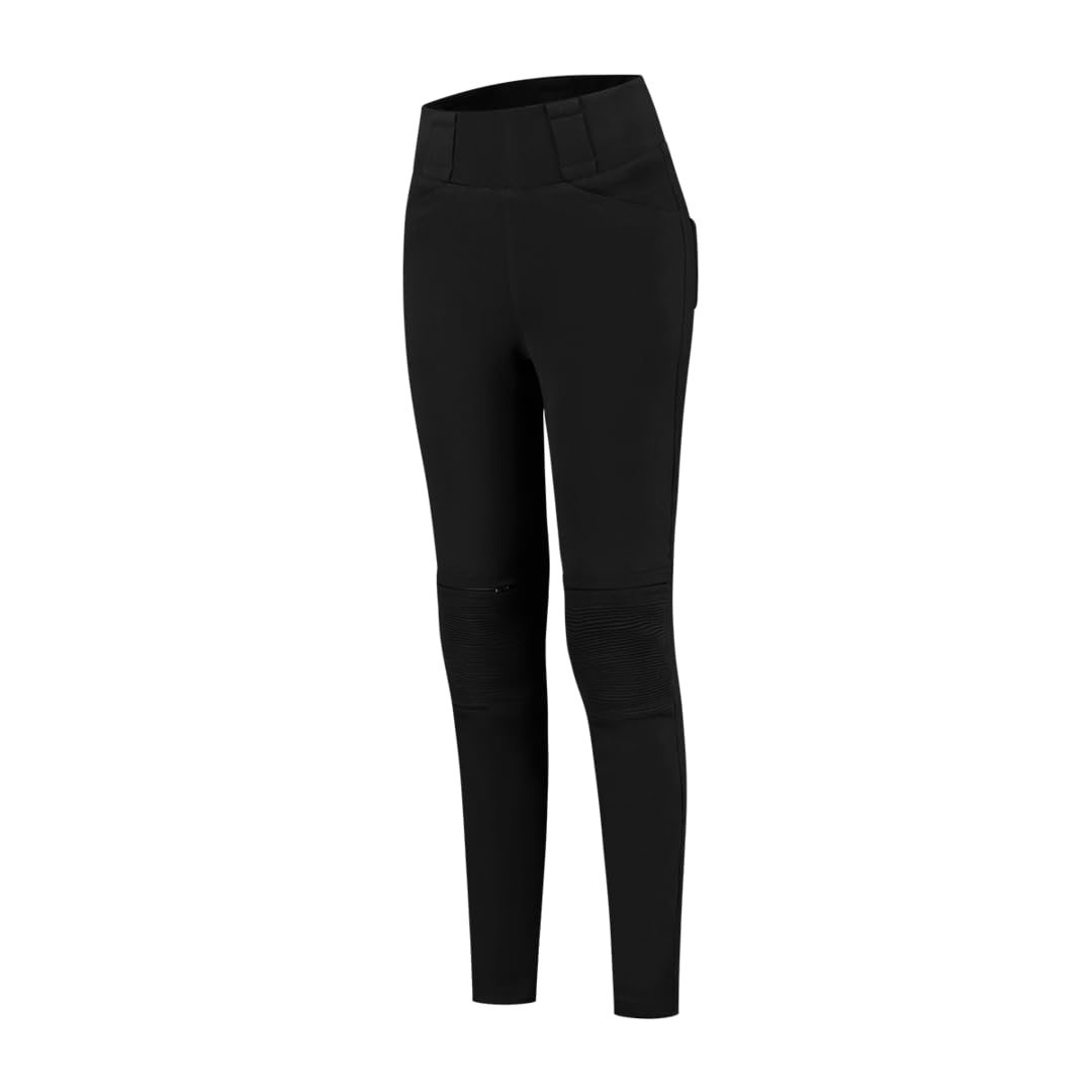 Rusty Stitches Motorradhose Claudia V2 Leggings Lady Aramid, Black, 36