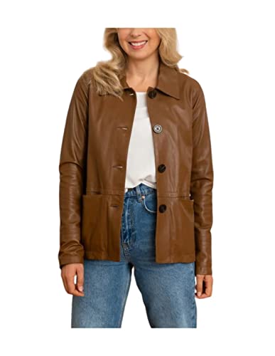 Oakwood Damen Nancy Jacke, Schwarz, 48