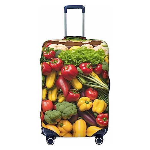 Miniks Reisegepäckhülle für Obst und Gemüse, strapazierfähig, passend für 45,7 - 81,3 cm große Gepäckstücke, Größe XL, Schwarz, X-Large