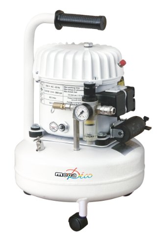 Mecadeco 425516 Kompressor, leise, 9 L