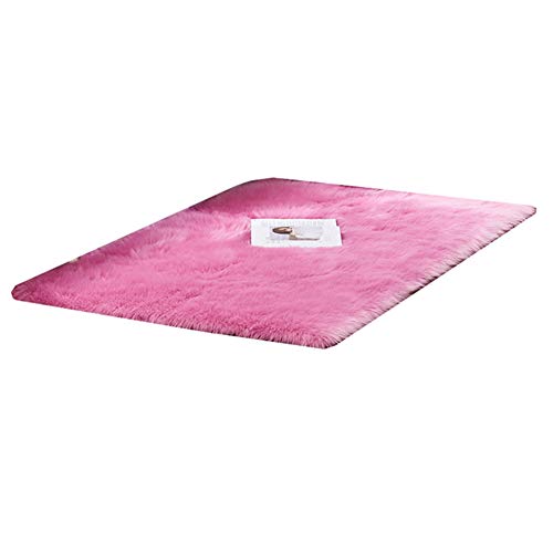 Rysmliuhan Shop Tepiche für kinderzimmer Kinderzimmer teppiche Kleine teppiche Boden Matte Teppich Schlafzimmer Kleine Teppich Boden teppiche Schlafzimmer Teppich 60X120,Rose red