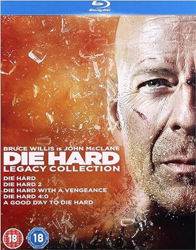 Die Hard 1-5 Legacy Collection [Blu-ray] [Import]