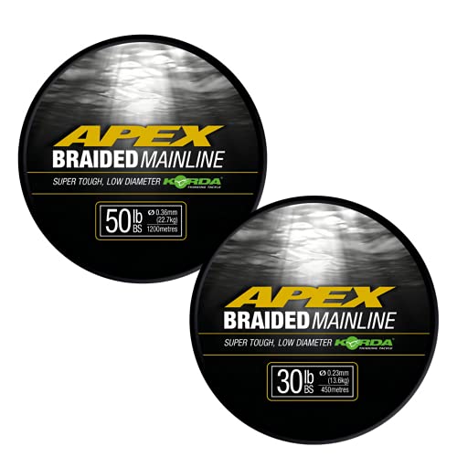 Korda Apex braided Mainline 0,23mm/30lb 450 m