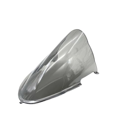 GNUFOPI Kompatibel mit Aprilia RS660 RS 660 2020 2021–2024 Motorrad-Windschutzscheiben-Windschutzscheibe, Aluminium-Set, Deflektor-Verkleidung, R-Racer-Bildschirm (dunkelgrau)