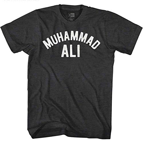 American Classics Muhammad ali 60s Ziege größte Boxer-T-Shirt für Herren Groß Schwarz