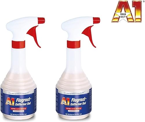 A1 PREMIUMPRODUKT 1 Liter (2 x 500 ml) Dr WACK Auto FLUGROST-ENTFERNER Flugrostentferner Rostlöser