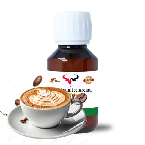 Cappuccino Konzentrat-Drops | hochkonzentriertes Aroma ohne Zucker | für Wassersprudler | Fertiggetränk | kalorienarm | Lebensmittel, Kochen, Backen, Hobby, Raumerfrischung uvm. (100 ml)