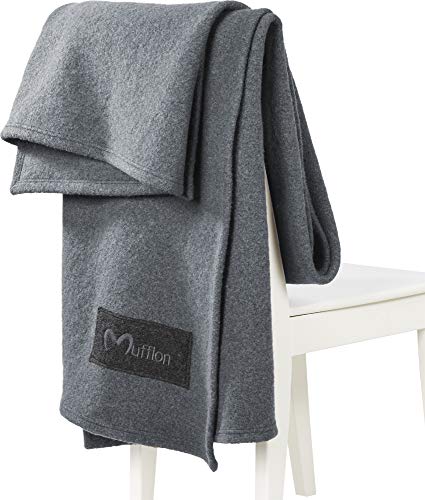 Mufflon W300 Mu-Plaid II Grey 220 x 140 cm