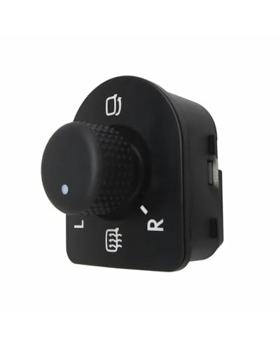 Rückspiegelschalter Für Käfer Für Golf IV Für Jetta Für Passat B5 1998 1999 2000-2006 1J1959565E Rückspiegel Power Control Switch Knob Regler Auto Seitenspiegel Rückspiegel Schalter