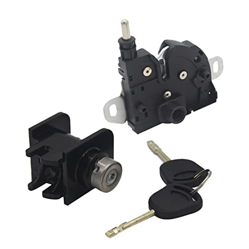 VLZUNO Motorhaubenschloss, Türschloss, mechanische Verriegelung, komplettes Set mit 2 Schlüsseln, for Ford, Transit MK6 2000–2006, Connect 2002–2013 Autotür-Schließzylinder