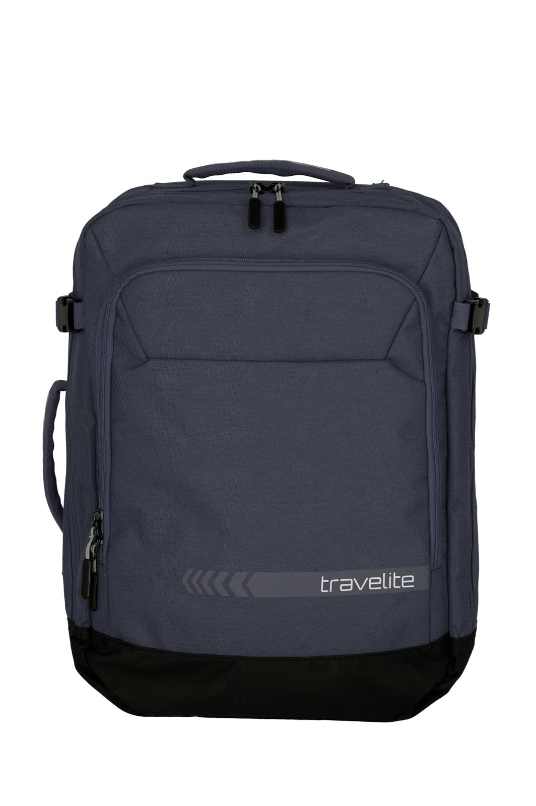 travelite Handgepäck Rucksack/Tasche mit Flexibler Tragemöglichkeit, Kick Off, Tagesrucksack für Urlaub und Sport, 50 cm, 35 Liter