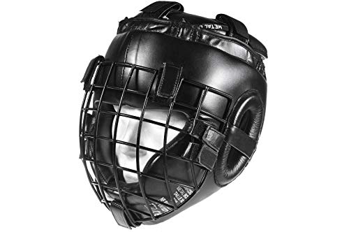 METAL BOXE mb423g Helm schwarz Schwarz/Schwarz XL