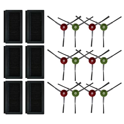 Staubsauger-Bürstenrolle, Seitenbürsten, Staubsauger-Zubehör-Set, Staubsaugerfilter für YeediCC-Modell