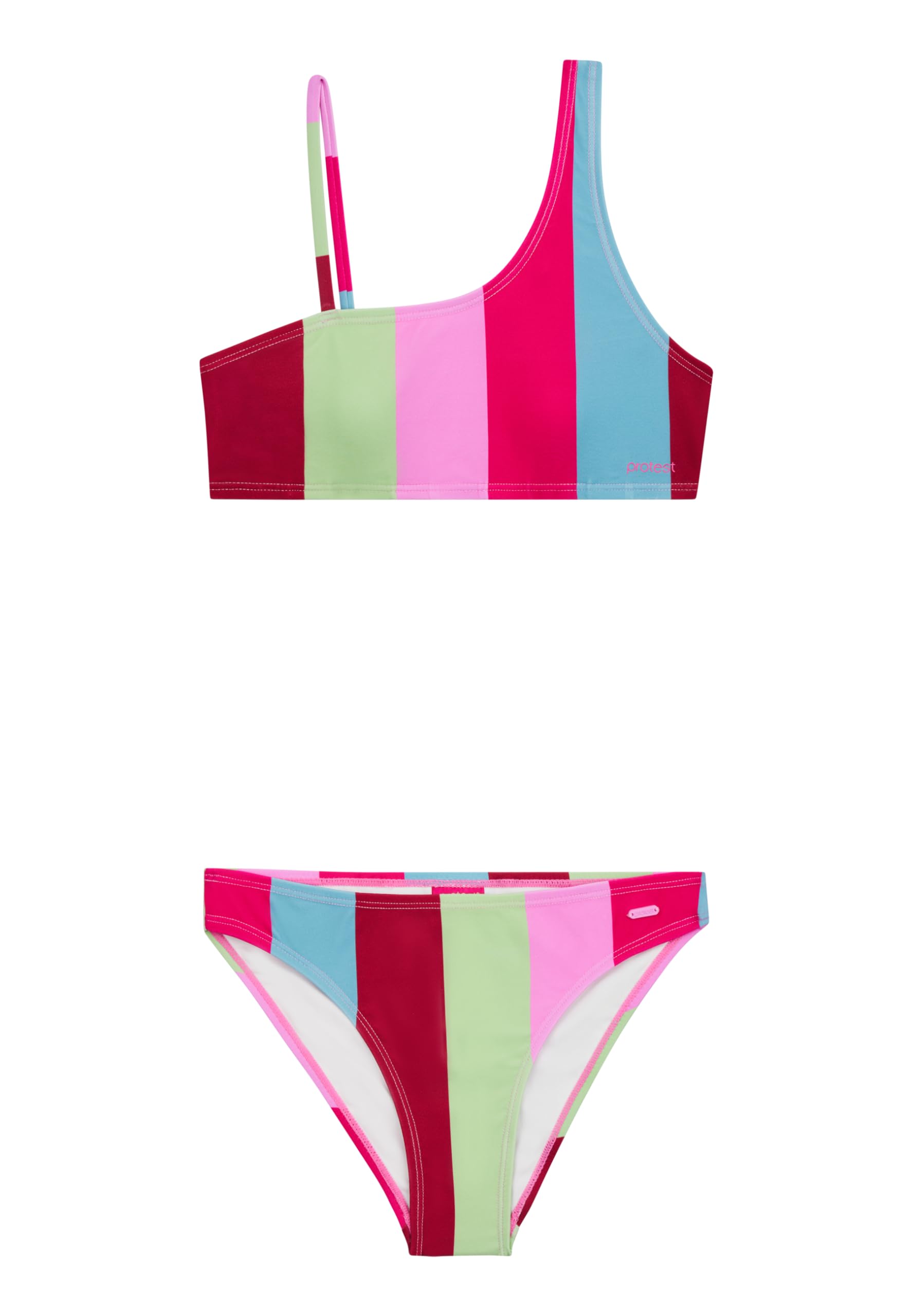 Protest Girls Halter Bikini PRTFEE JR Loud Pink 164