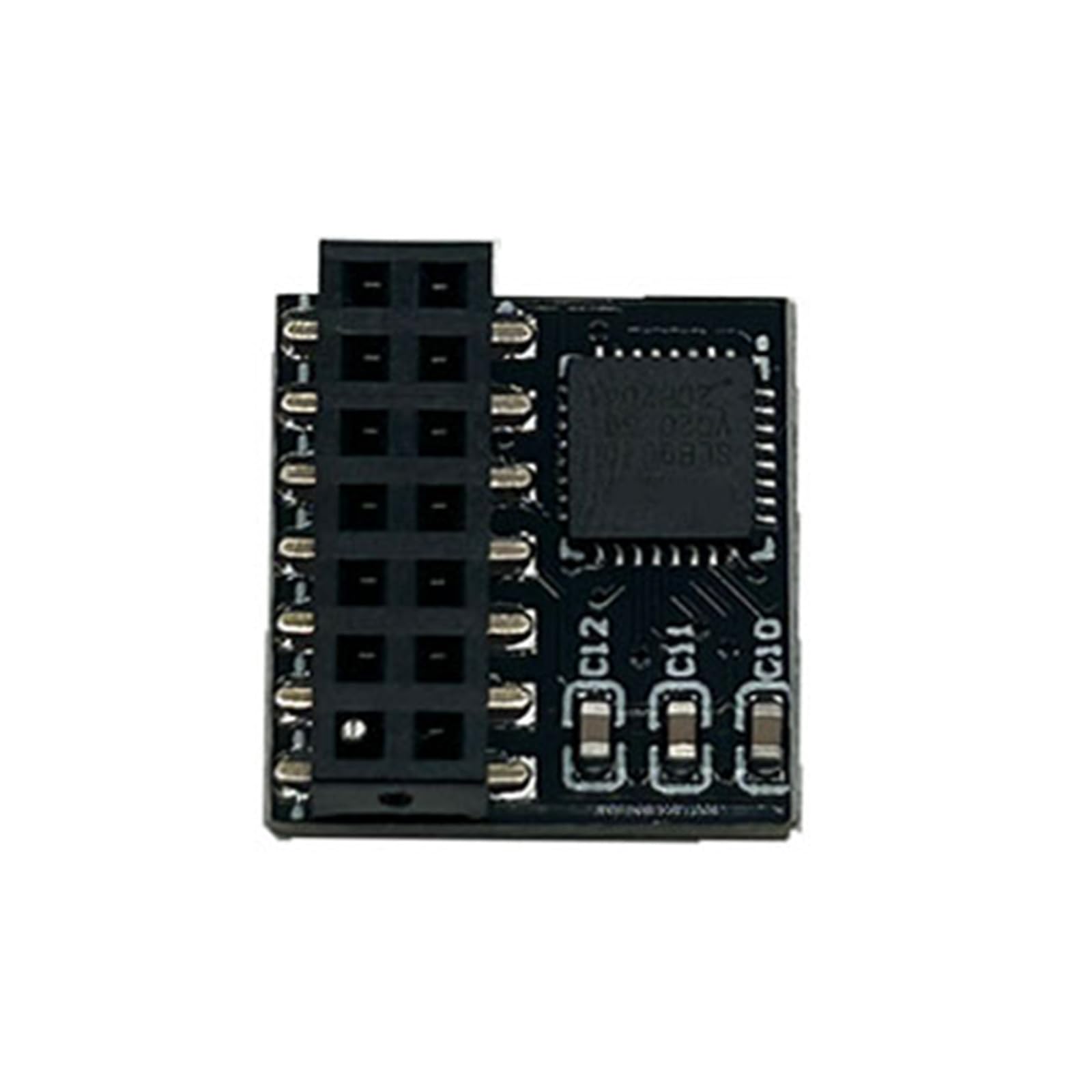 JTQYFI TPM 2.0 Verschlüsselung Sicherheitsmodul Remote Card 14Pin SPI TPM2.0 Sicherheitsmodul Motherboards