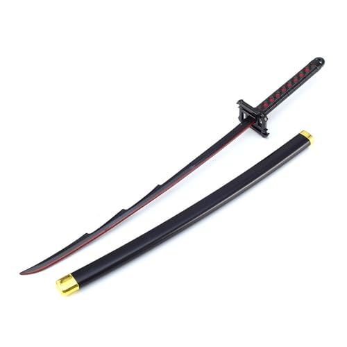 Kurosaki Ichigo Schwertmodelle Ornament Collection Ichigo Bankai Schwert Katana Zangetsu Schwertmodelle (Schwarz-10.23)