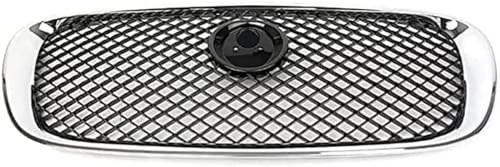 Kühlergrill Frontstoßstange Nierengitter für Jaguar X250 XF XFR XFRS 2008 2009 2010 2011, Auto Frontgrill Dauerhaft Front Grill Renngrill