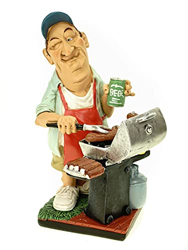 Grillmeister Grillen Funny Beruf Poly Figur Profession 17 cm Neu