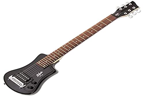 Höfner HCT Shorty Gitarre, Schwarz