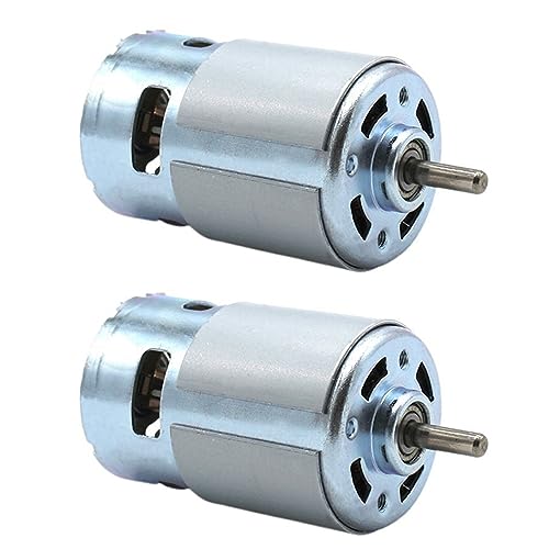 Toranysadecegumy 2X 775 Motor (12-24 V Doppelkugellager) Hochgeschwindigkeits-Gleichstrommotor mit Drehmoment