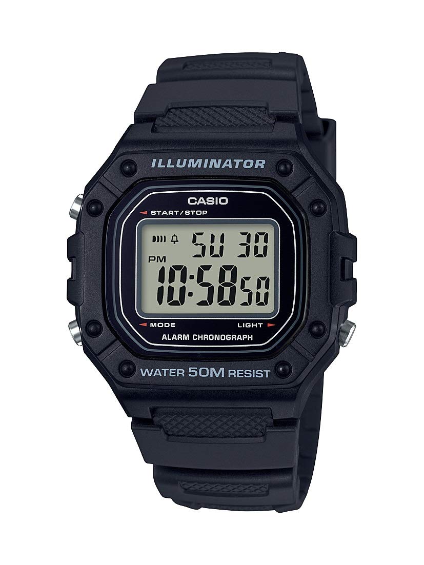 Casio Herren Digital Quarz Uhr W-218H-1AVCF