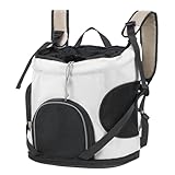 KAKASEA Katzen-Outdoor-Tragetasche, atmungsaktiv, praktisch, für Katzen, Hunde, Haustier-Rucksack