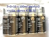 Vorratsangebot! 10 x Hairfor2 Haarverdichtungsspray 100ml (Dunkelbraun)