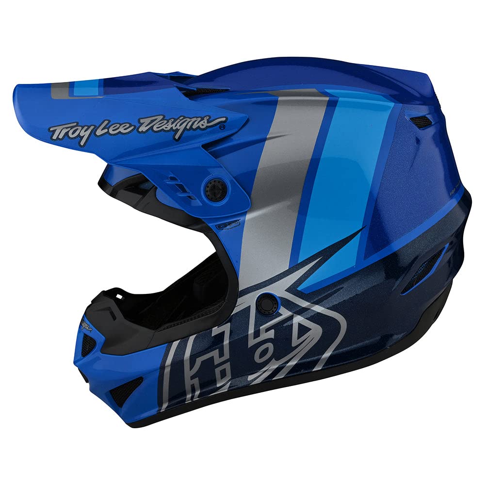 Troy Lee Designs Motocross Helm GP, Nova - Blau, XS, 103-TLD-GP