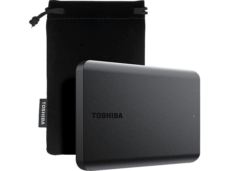 TOSHIBA Canvio Basics Exklusive Festplatte, 4 TB HDD, 2,5 Zoll, extern, Schwarz