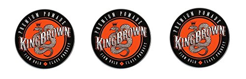 King Brown Premium Pomade, 71 g, 3 Stück