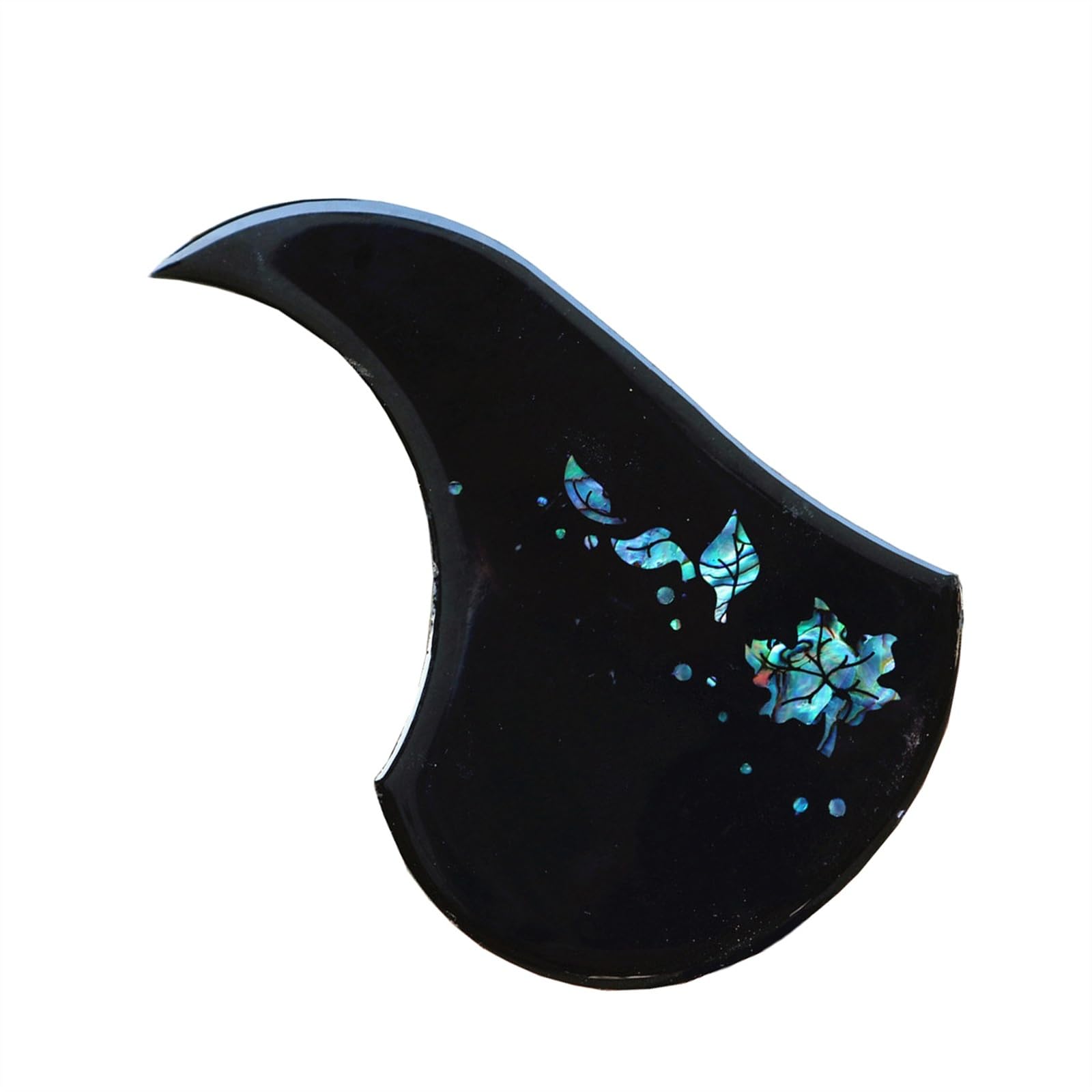 Akustikgitarre Pickguard Kratzer Platte, Kleine Gitarre Zelluloid Dichtungsmittel Verdickt Schlagbrett Gitarre Anti-scratch Dekorative Platte(Blue)