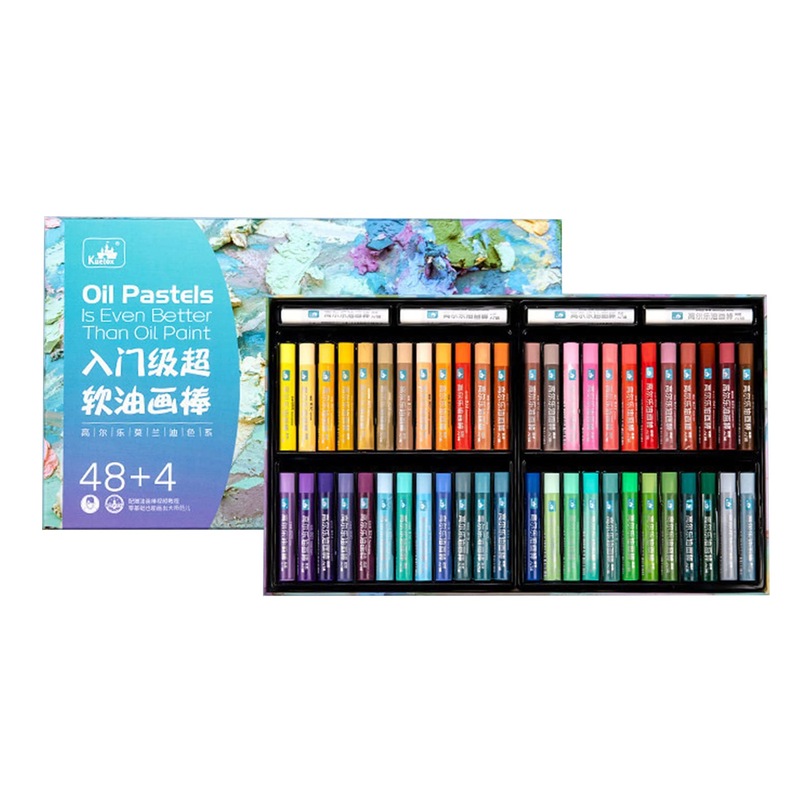 Ölpastell-Sets, Malerei, Ölpastell, weiche Zeichnung, Kunst, Pastellstifte, waschbar, 24/36/48 Farben