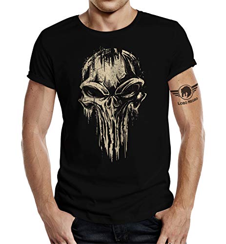 T-Shirt für Heavy Metal Fans: Skull L