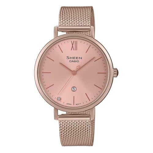 Casio Reloj Sheen SHE-4539CM-4AUER Mujer Acero