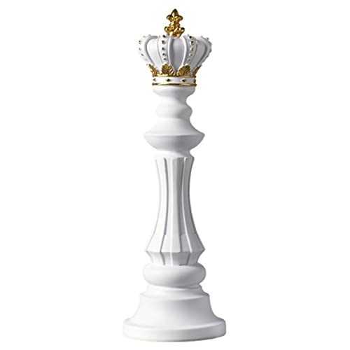 LIbgiubhy Schach Statue Desktop Ornamente Vitrine Dekoration Figuren Dekoration Zubehör Schachfiguren Skulptur