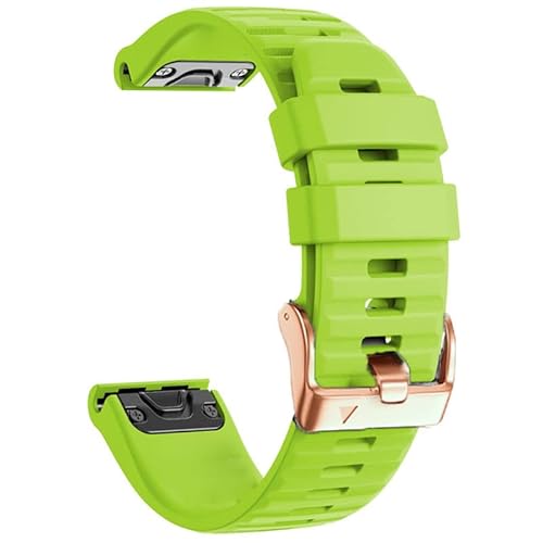 NEYENS 20 mm Armband für Garmin Fenix 7S 6S 5S Smart Watch Armband Fenix 6S Pro 5S Plus Silikon Schnellverschluss Ersatzarmband, For D2 Delta S, Achat