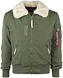 Alpha Industries Herren Jacke Jacke Injector III, Grün (Sage-Green 01), X-Large