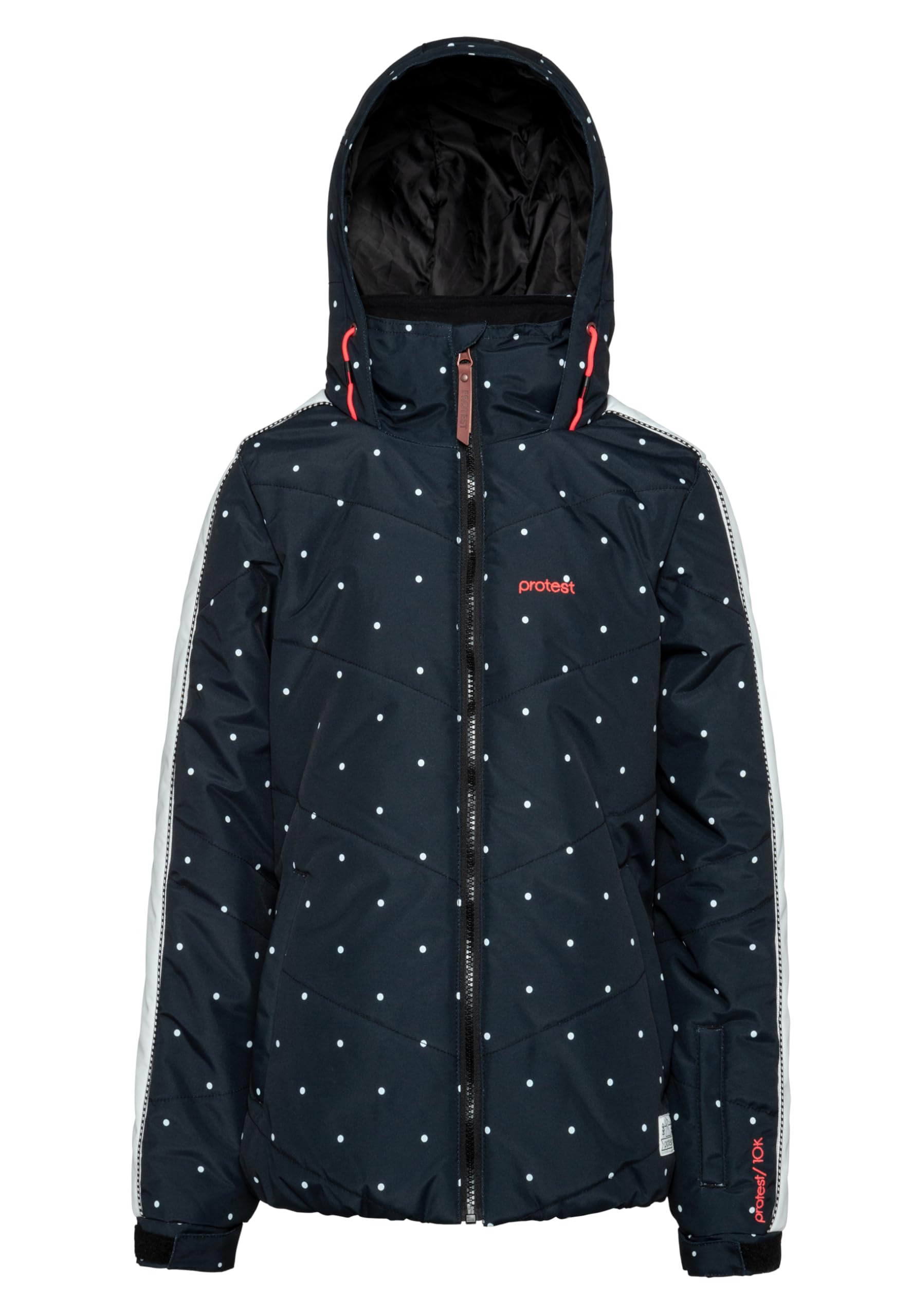 Protest Turn Skijacke/Snowjacke, für Mädchen M True Black