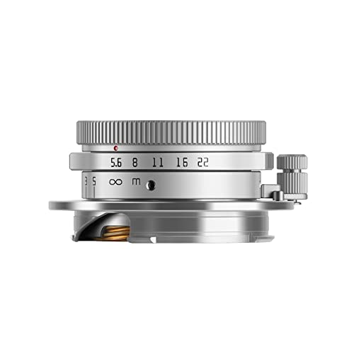 TTArtisan 28 mm F/5.6 Metallgehäuse, kompatibel mit Leica M Mount – Silber