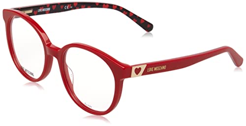 Moschino Love Unisex Mol584 Sunglasses, C9A/18 RED, 52