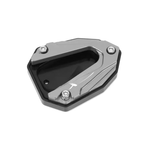 AXCAR Für Y&amaha Für XMAX300 Für X-MAX300 2023 Motorrad Kickstand Seitenständer Verlängerungspolster Stützplatte Vergrößern Ständer Ständer Stützpolster