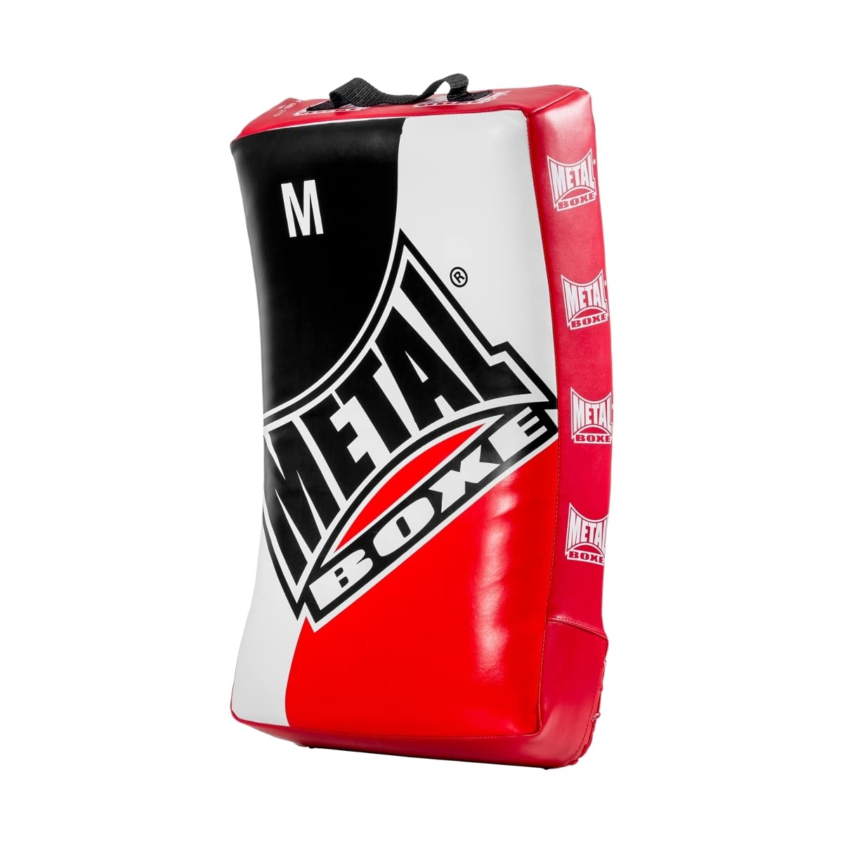 METAL BOXE MB213 Bouclier Noir/Blanc/Rouge Taille M