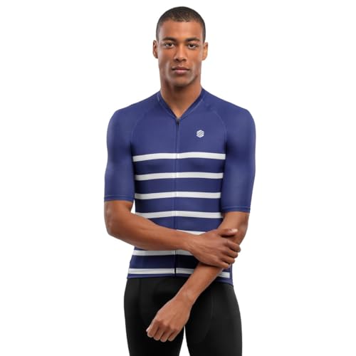 SIROKO - Radtrikot M3 Peyresourde - XXL - Violett/Weiß