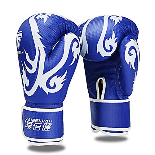 Boxhandschuhe Boxhandschuhe Männer Boxsackhandschuhe Boxsackhandschuhe Sparringhandschuhe Kickboxhandschuhe Schlaghandschuhe Blue,Freesize