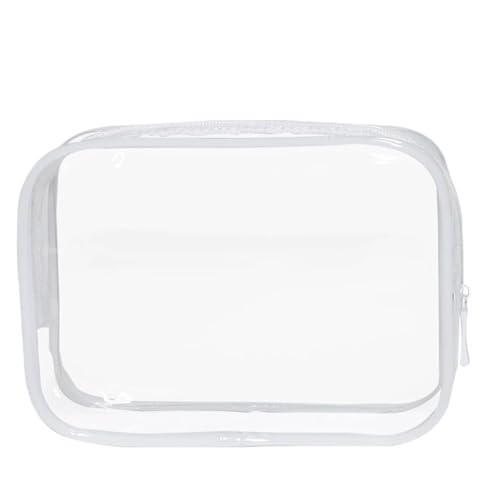 Tragbare Reise-Kulturtasche for Damen, transparent, Make-up-Aufbewahrungstasche, große Kapazität, Kosmetik-Organizer, Beauty-Tasche for Damen Kosmetiktasche Set(18X12X6cm)