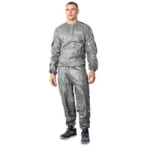 Everlast Herren Sauna Suit Sport Zubehör, Grey/Black, L/XL