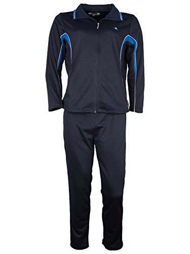 SOUNON Paris Damen Baumwolle Jogginganzug - Dunkelblau (Model 2), Groesse: XXL