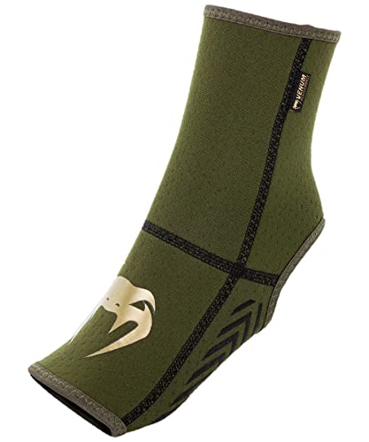 Venum Unisex-Erwachsene Kontact Evo Fußgriffe, Khaki/Gold, S Knöchelpolster, Small