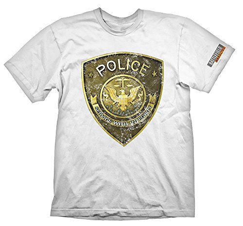 Battlefield Hardline T-Shirt Police White, XL