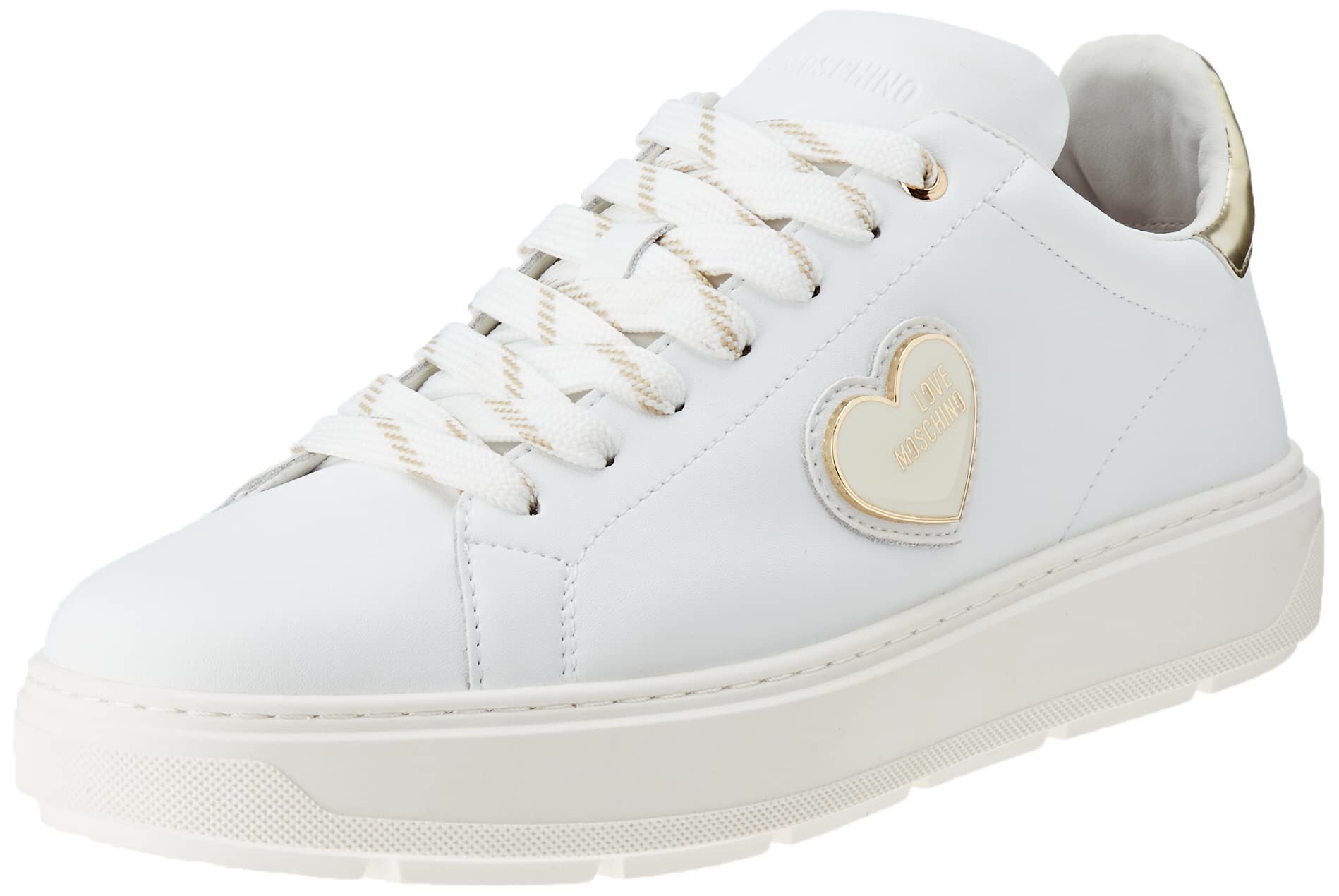 Love Moschino Damen Sneaker white 37 EU